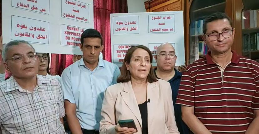  دخول  3 قضاة معفيين في اضراب جوع احتجاجي  